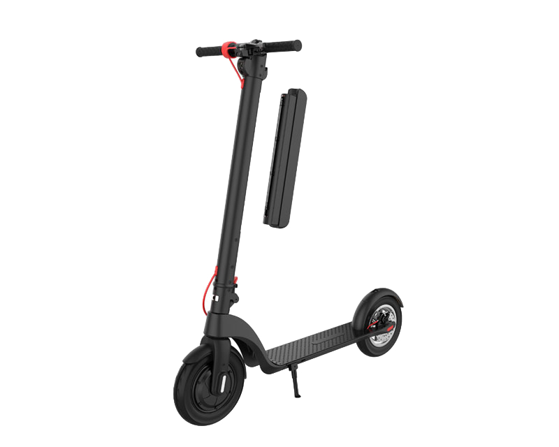 X8-350w Çıkarılabilir Lityum Pil Katlanabilir Elektrikli E Scooter Yetişkinler İçin Raycool